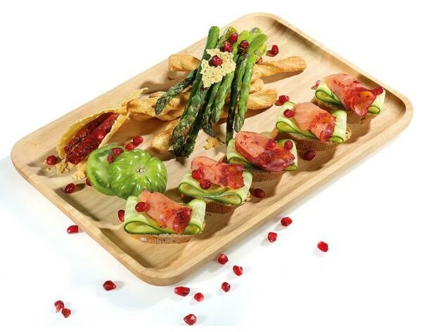 Zassenhaus Snackplatte Gummibaum 26 X 17 Cm 6 Zassenhaus Snackplatte Gummibaum 26 X 17 Cm – Bild 4