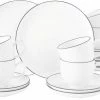 Seltmann Weiden Lido Black Line Kaffeeservice 18-teilig Rund -KitchenAid Shop 1 33 10826 7844 01 02