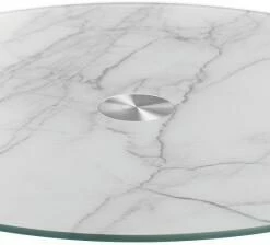 Leonardo Servierplatte TURN 32,5 Cm Weiß Marmoroptik