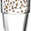 Leonardo Becher SOLO 410 Ml ′Latte Macchiato′ Rose/braun, 6er-Set