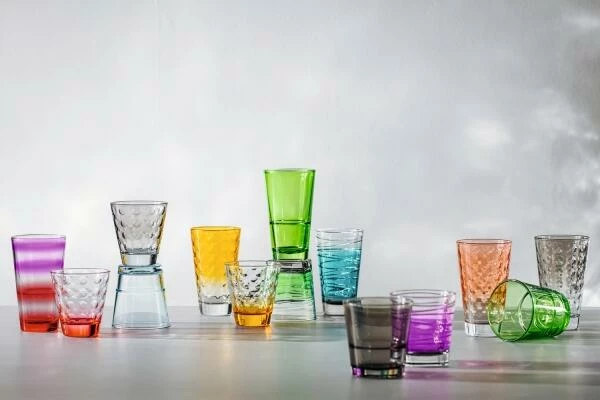 Leonardo Trinkglas VARIO STRUTTURA 280 Ml Türkis, 6er-Set – Bild 4