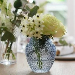 Leonardo Vase Poesia 22,5 Cm Blau 13 Leonardo Vase Poesia 22,5 Cm Blau -KitchenAid Shop 210 POESIA Vase 23 blau 018672 mood V02 H