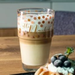 Leonardo Becher SOLO 410 Ml ′Latte Macchiato′ Rose/braun, 6er-Set -KitchenAid Shop 210 Solo 043469 H