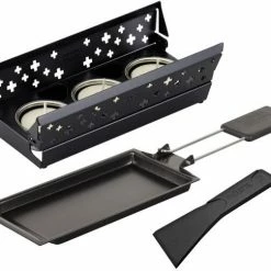 Kuhn Rikon Raclette Set Mini Schweizer Kreuz Schwarz