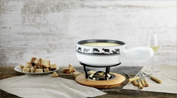 Kuhn Rikon Käsefondue Set Induktion Goldglocke 23cm 4 Kuhn Rikon Käsefondue Set Induktion Goldglocke 23cm – Bild 2