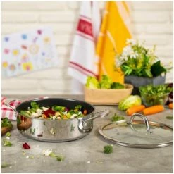 Kuhn Rikon Allround Servierpfanne Beschichtet Mit Glasdeckel 28 Cm 11 Kuhn Rikon Allround Servierpfanne Beschichtet Mit Glasdeckel 28 Cm -KitchenAid Shop 211 37476 37495 ip2 web 1