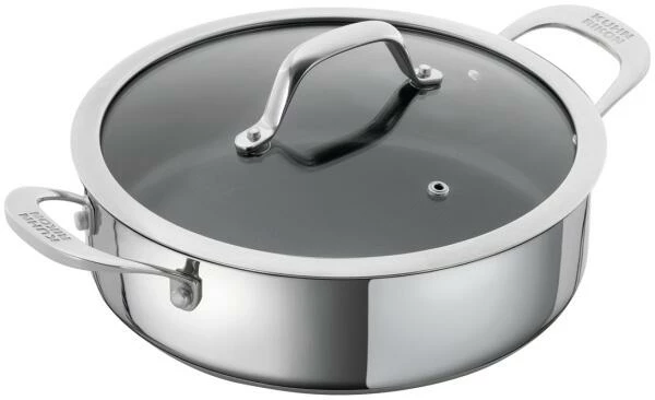 Kuhn Rikon Allround Servierpfanne Beschichtet Mit Glasdeckel 24 Cm 3 Kuhn Rikon Allround Servierpfanne Beschichtet Mit Glasdeckel 24 Cm