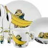 WMF Minions Kindergeschirr Mit Kinderbesteck 7-teilig