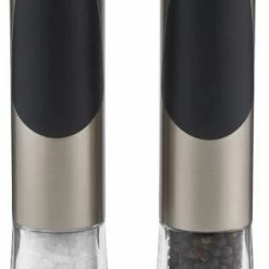 KitchenAid Shop 2 Cole & Mason Richmond Elektronische Salz- Und Pfeffermühle, Geschenkset, Ungefüllt, 21,5 Cm