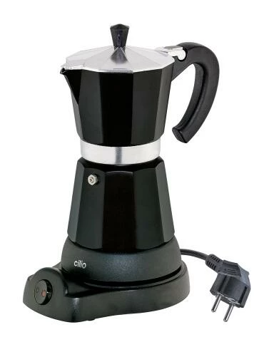 Cilio Espressokocher Classico Elektrisch In Schwarz 3 Cilio Espressokocher Classico Elektrisch In Schwarz