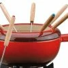 Spring Fondue-Topf Saas-Fee In Rot Aus Gusseisen -KitchenAid Shop 2892566020 neu
