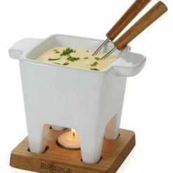 Boska Käsefondue-Set Tapas Weiß