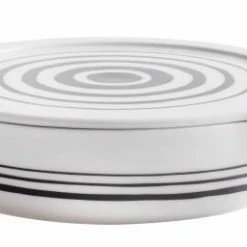 Eschenbach Flacher Topf Mit Deckel Cook & Serve In Stripes 18 Cm / 0,6 Liter / 4,8 Cm