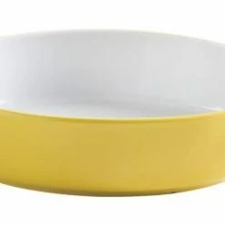 Eschenbach Flacher Topf Mit Deckel Cook & Serve In Hellgelb 16 Cm / 21 Cm / 0,3 Liter / 6 Cm / 0,55 Kg -KitchenAid Shop 4924799231936 24cm