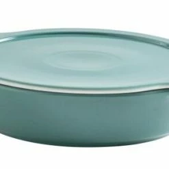 Eschenbach Flacher Topf Mit Deckel Cook & Serve In Petrol 24 Cm / 1,2 Liter