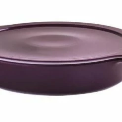 Eschenbach Flacher Topf Mit Deckel Cook & Serve In Pflaume 16 Cm / 0,3 Liter
