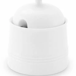 Friesland Porzellan Friesland Zuckerdose JEVERLAND In Weiß