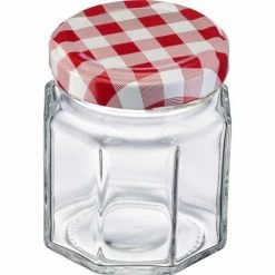 Westmark Einmachglas Mit Schraubdeckel Eckig 100 Ml, 6er Set