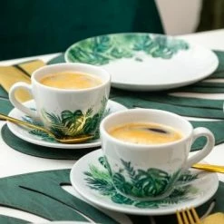 Eschenbach Porzellan Starter-Set 12-tlg. Simply Coup, Deep Jungle -KitchenAid Shop 70243 Deep Jungle 23