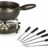 Stöckli Käsefonduegarnitur Atlantis, Anthrazit -KitchenAid Shop 8562 2314