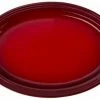 Le Creuset Servierplatte Oval In Kirschrot