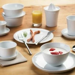 Kahla Update Salatschüssel, Rund 19 Cm In Weiß -KitchenAid Shop AA Kahla Update 09 1 l