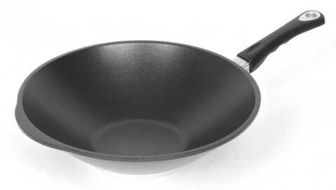 AMT Gastroguss AMT Wok Aus Aluguss, 36 Cm 3 AMT Gastroguss AMT Wok Aus Aluguss, 36 Cm