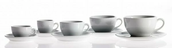 Classic Kaffeetasse Von Porzellanfabrik Walküre, Weiß 4 Classic Kaffeetasse Von Porzellanfabrik Walküre, Weiß – Bild 2