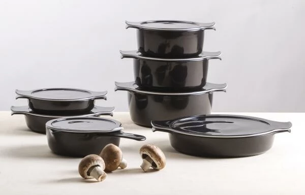 Eschenbach Topf Mit Deckel Cook & Serve In Schwarz 18 Cm / 9 Cm / 1,5 Liter 8 Eschenbach Topf Mit Deckel Cook & Serve In Schwarz 18 Cm / 9 Cm / 1,5 Liter – Bild 6