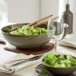 Emile Henry Salatschale In Feu Doux -KitchenAid Shop EH 21XX Amb SaladierBol SaladBolPlate Silex V 5