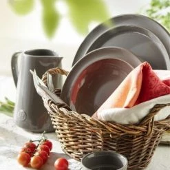 Emile Henry Suppen-/Pastateller In Kirschrot -KitchenAid Shop EH 887X Amb Assiettes Plates SilexInBasket Outdoor V 3