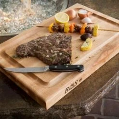 Boos Blocks Schneidebrett Pro Chef Aus Ahorn Mit Saftrille, 6 Cm -KitchenAid Shop JBC BBQ PHOTOSHOOT 0007 neu 1 l