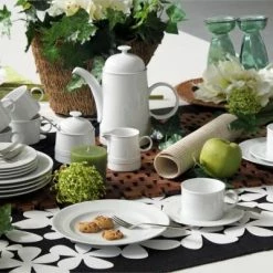 Friesland Porzellan Friesland Zuckerdose JEVERLAND In Weiß -KitchenAid Shop Jeverl weiss 21tlg min