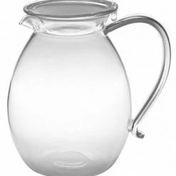 Carl Henkel Glaskrug Mizu Mit Glasdeckel 0,5 Liter / 14 Cm / 10 Cm / 13,3 Cm