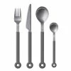 Mono Ring Besteckset In Grau, 4tlg. -KitchenAid Shop Mono Ring Grey 4pc 58793 Top Packshot without shadow