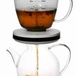 Carl Henkel Glaskanne Potto Mit Glasdeckel 0,5 Liter / 18 Cm / 11,5 Cm / 12 Cm -KitchenAid Shop Potto Kanne 4 neu l