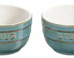 Staub Förmchen In Antiktürkis, 2er Set